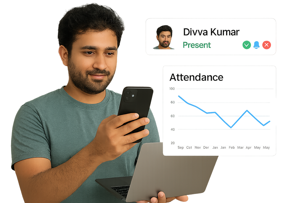 Track Class Wise Attendance Trends Dashboard